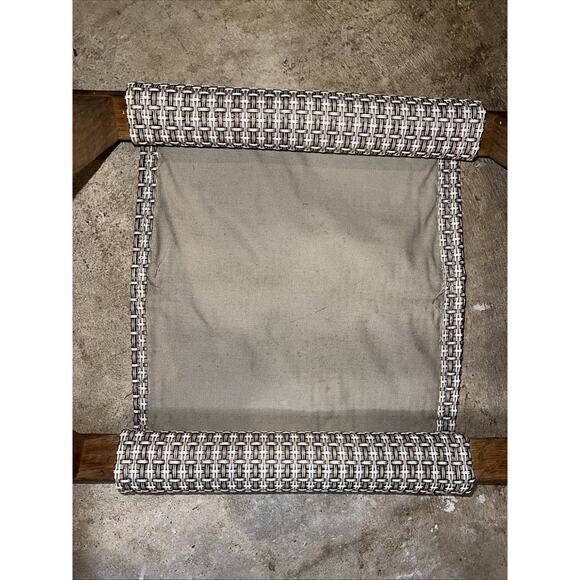 2 Vintage Canvas Folding Camp Stools Fishing Portable Camping Flaming Fireside - Picture 9 of 14